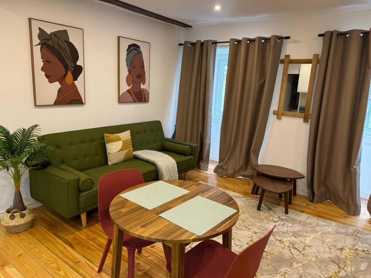 Chic Apartmentrua Verde Lisbona Esterno foto